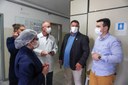 Vereador Marcio Santos realiza visita técnica na UBS Vila Municipal